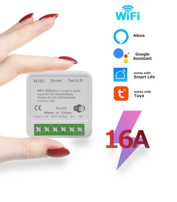 Mini WiFi Switch — Smart Home Modules, Build My Home