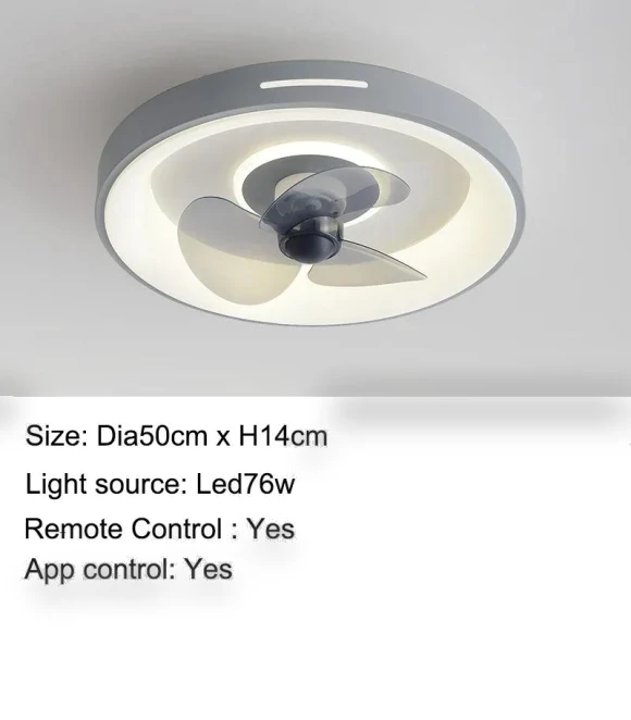 Minimalist Smart Ceiling Fan Light — Ceiling Fan Lighting Solutions, Good Household Items