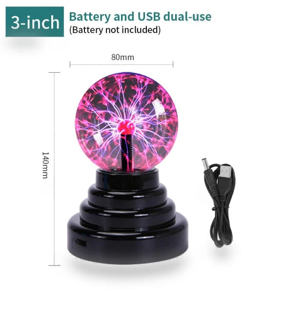 Plasma Ball — Creative Lighting Solutions, OFFICE-MALL