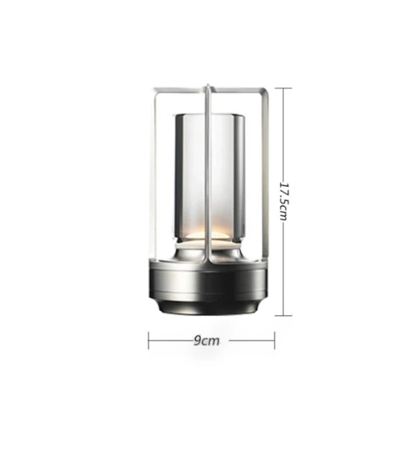 Rechargeable Desk Lamp with Cross — Study & Desk Lighting, Build My Home