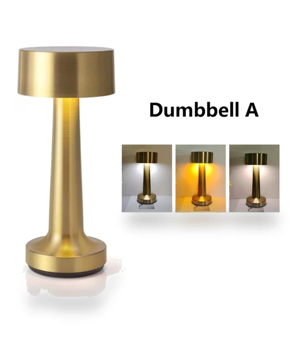 Rechargeable LED Touch Desk Lamp — Desk & Table Lighting, Rainbow Rain