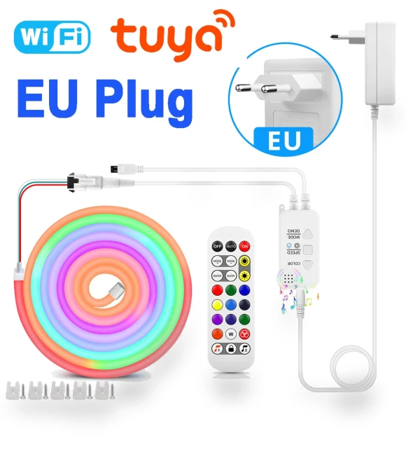 RGBIC WiFi Smart LED Neon Strip Light — LED Strips, Explorer Outdoors