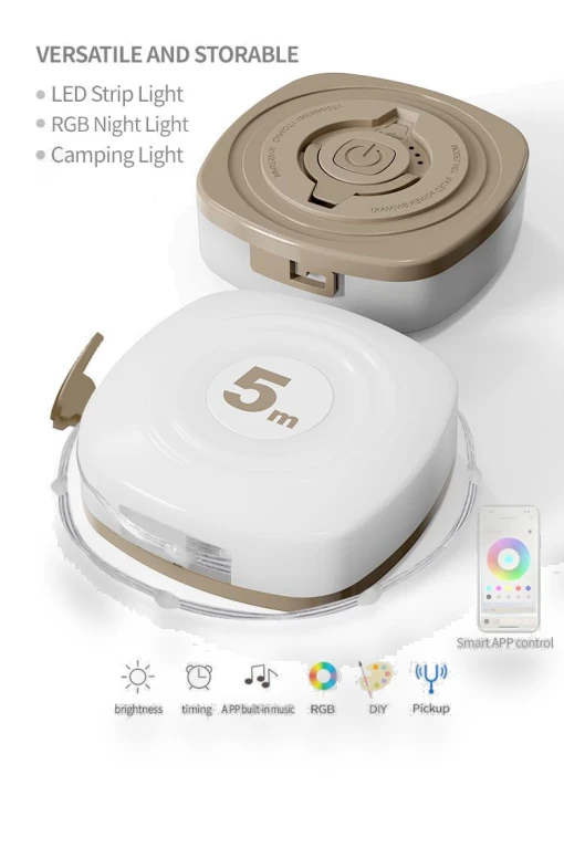 Smart APP LED Strip Light — String Lights, Cozy Cottage-Relax