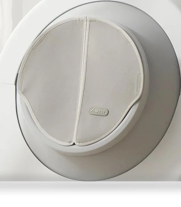 Smart Curtain for Litter Box — Litter, Rainbow Rain