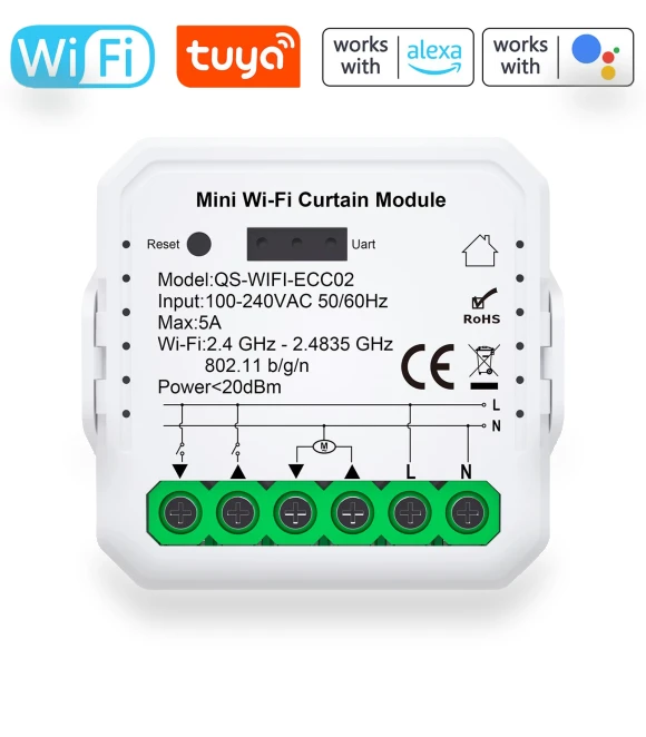 Smart Curtain Module — Smart Home Modules, Stone Home