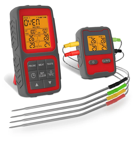 Smart Food Meat Thermometer Digital Wireless with Dual Probes — Thermometers, Build My Home