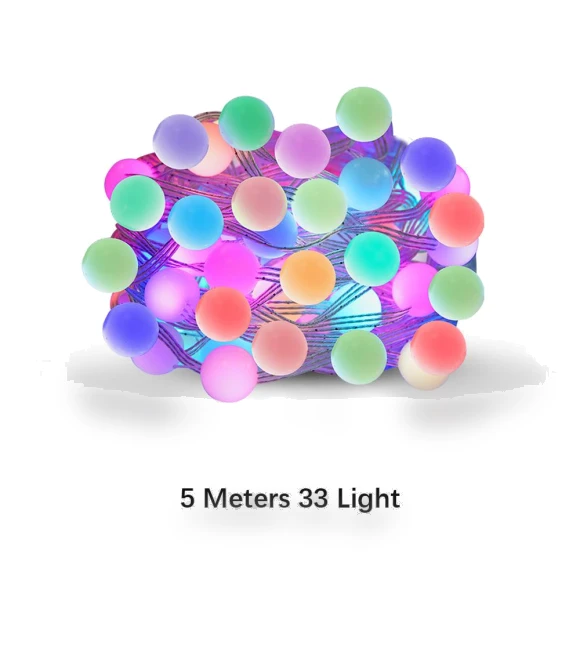 Smart LED String Lights — String Lights, Rainbow Rain