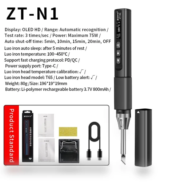 Smart Soldering Iron — Stations, ZOYI