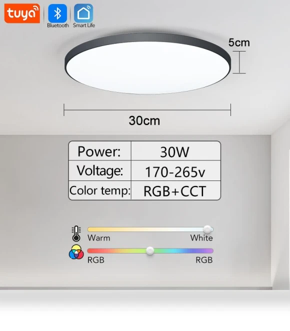 WIFI RGB Smart Lamp — Kids' Lamps, Rainbow Rain