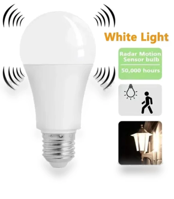 10W LED Bulb with Motion Sensor — Motion Sensors, KITCHEN-MALL