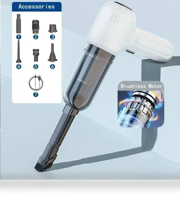 4-in-1 Wireless Car Vacuum — Vacuums, Lntelligent Living Hall