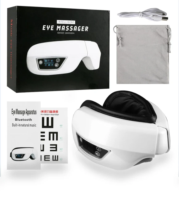 6D Smart Airbag Vibration Eye Care Music Eye Mask — Rollers & Pens, AE Selection