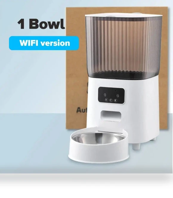 Automatic Pet Feeder with Camera — Automatic Feeders, Happy World Electronics