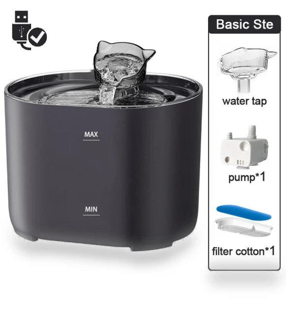 Automatic Water Fountain for Pets — Fountains, TK T
