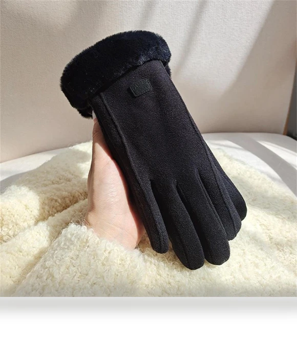 Fleece Insulated Touchscreen Gloves — Gloves, KatieKatie