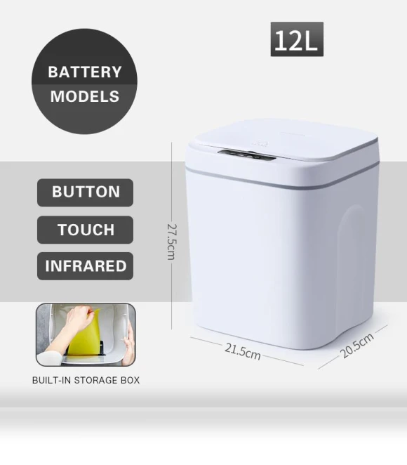 Intelligent Trash Bin — Waste Baskets, Seahorse Home