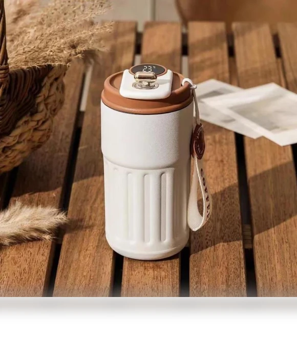 LED Smart Display Vacuum Cup — Beverage Warmers, DHDH