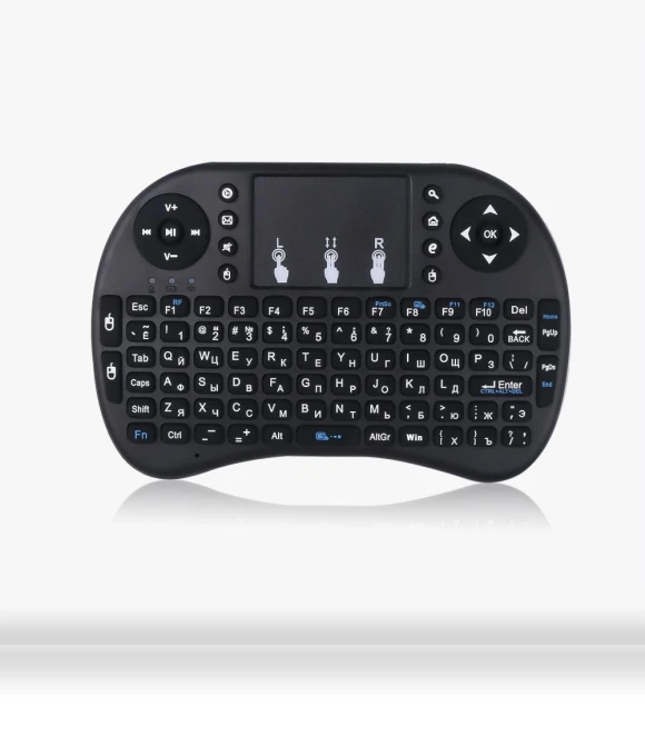 Mini Wireless Keyboard Remote Control with Touchpad — Keyboards, Happy6