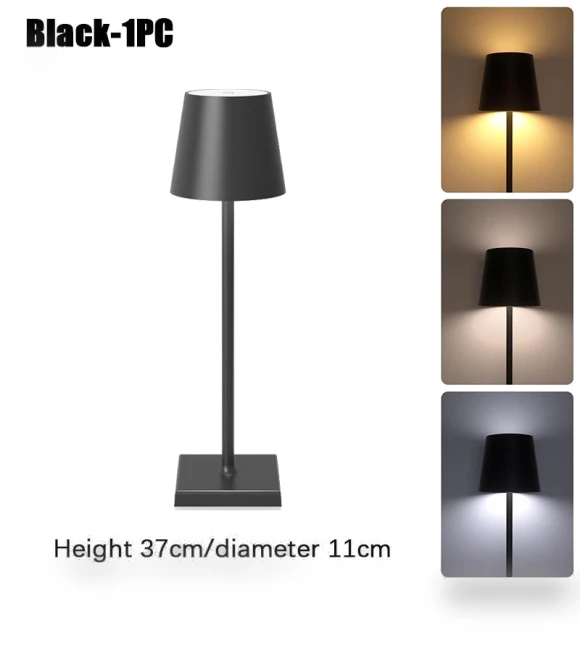 Rechargeable LED Desk Lamp — Desk & Table Lighting, Happy Home Mall