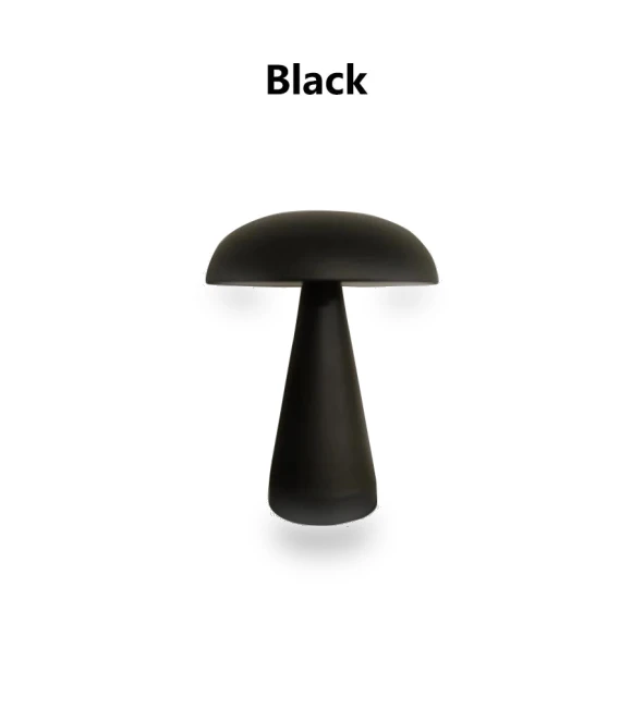 Retro LED Mushroom Night Light — Desk & Table Lighting, Build My Home
