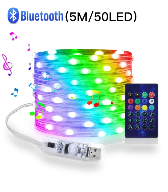 RGBIC Smart LED String Lights — String Lights, GYROBALL