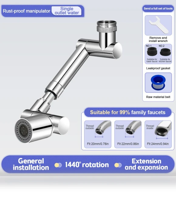 Robotic Stainless Steel Crane Manipulator — Reaching Tools, Build My Home