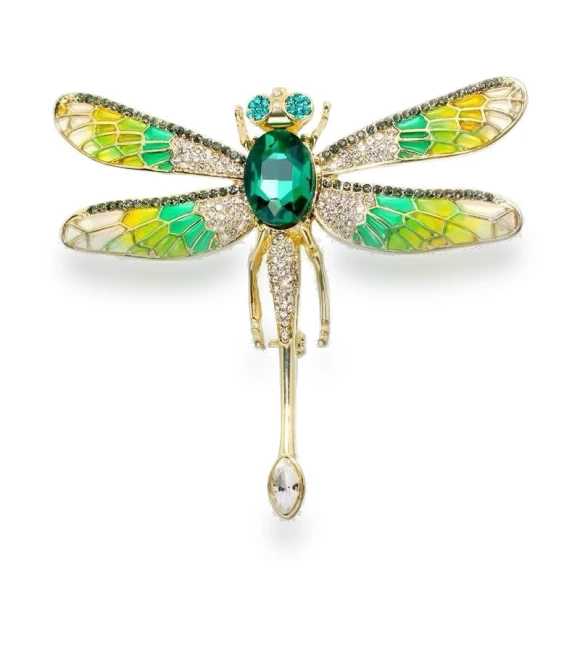 Smart Dragonfly Brooch — Pins & Brooches, JEWEL HOME