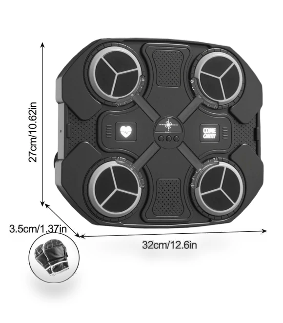 Smart Musical Boxing Target — Boxing Training Gear, Crowner