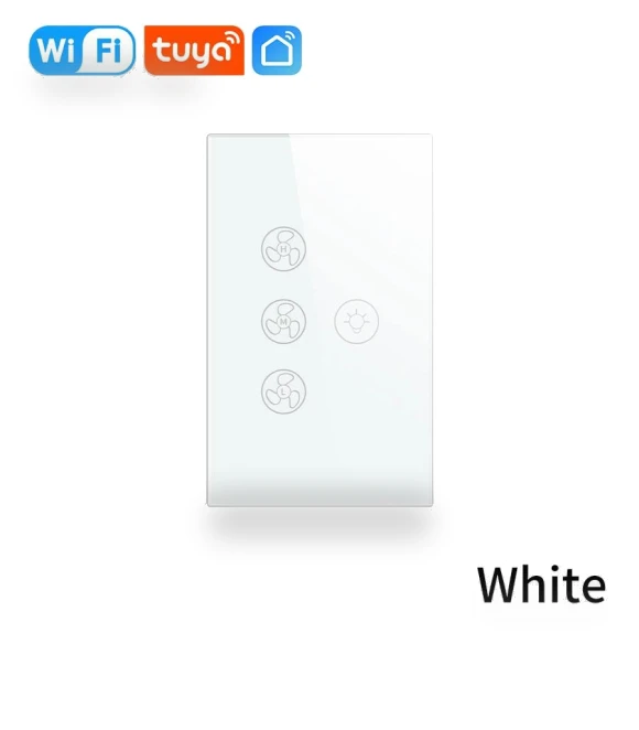 Smart WiFi Ceiling Fan Light Switch — Ceiling Fan Wall Controls, Build My Home
