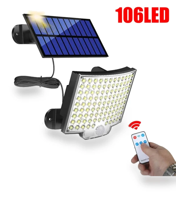 Solar Flood Security Lights — Outdoor Security & Flood Lighting, Luminaire Lighting Mall