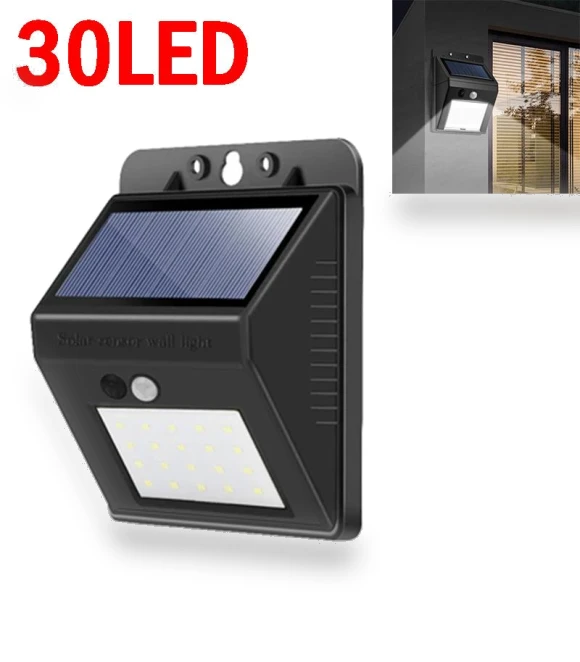 Solar Wall Lamp Outdoor Waterproof COB Solar Lights — Outdoor Security & Flood Lighting, Luminaire Lighting Mall