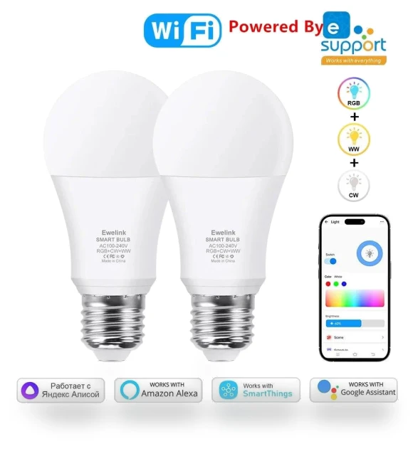 WiFi LED Bulb — LED, Cozy Cottage-Relax