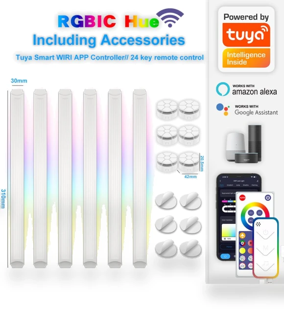 WIFI LED Smart Wall Lamp — USB Lighting Solutions, Tuya
