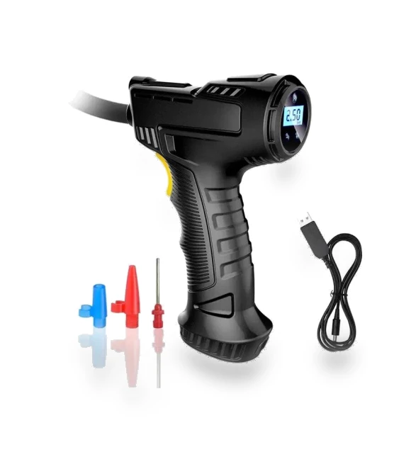 Wireless Charging Handheld Tire Inflation Pump — Tire Inflation Solutions, A Auto Parts Mall