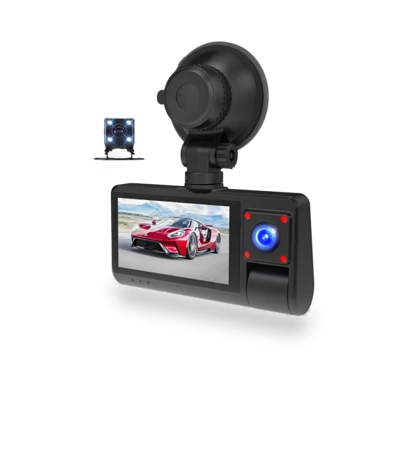 3-Channel Wi-Fi Car Dash Cam — Dashboard Cameras, Rustic Elegance House