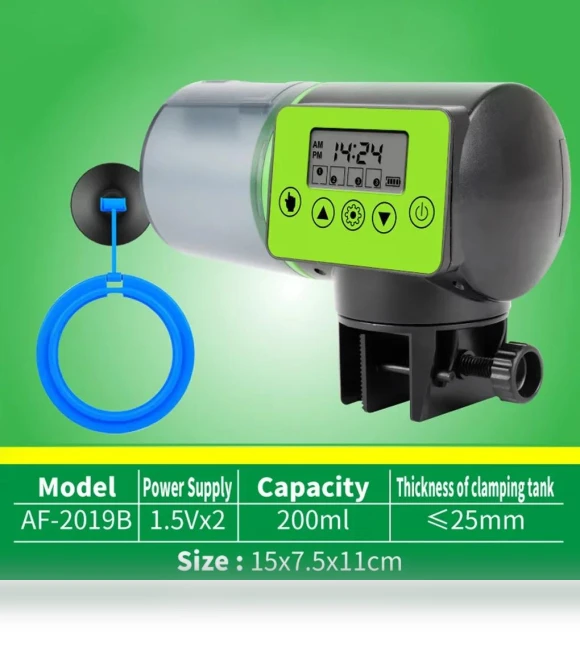 Adjustable Fish Feeder — Feeders, Build My Home