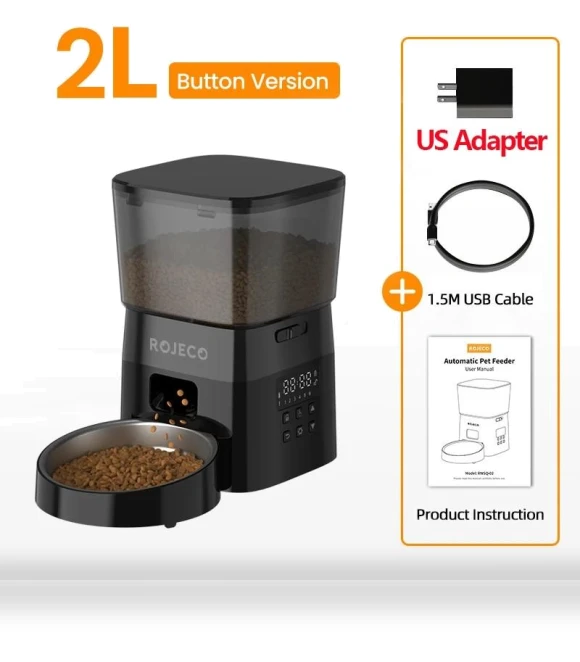 Automatic Pet Feeder — Automatic Feeders, ROJECO