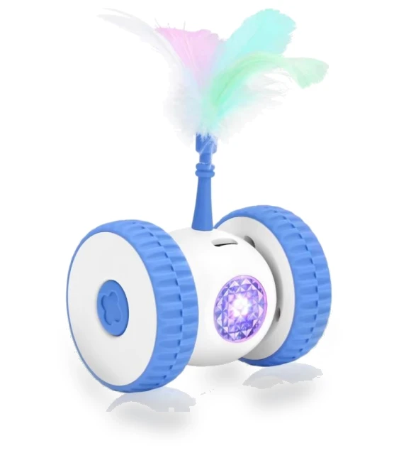 Automatic Rotating Interactive Cat Toy Car — Cat Playthings, Build My Home