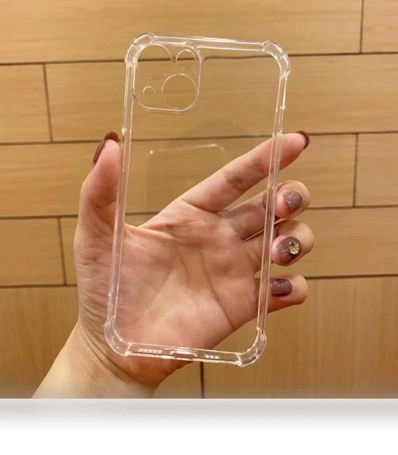 Clear Protective Phone Case — Basic Cases, Just Texture