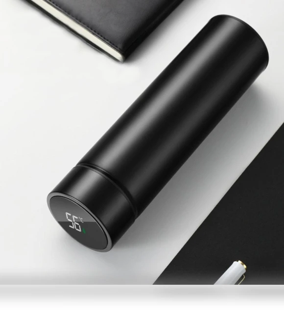 Creative Smart Thermos Bottle with Temperature Display — Beverage Warmers, HIMO Group