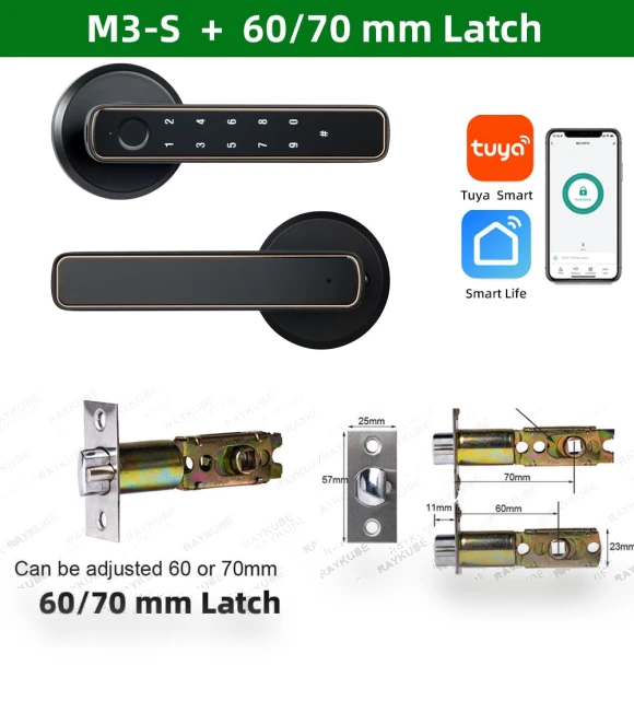 Digital Door Lock with Fingerprint — Smart Home Security, Super Dream Home
