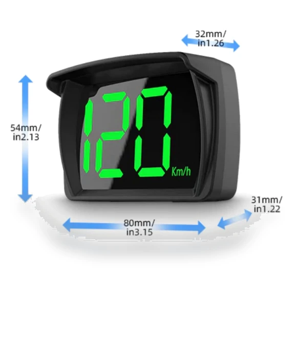 Digital Speedometer with Projection Display — Speedometers, Rustic Elegance House