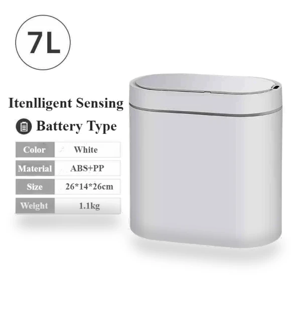 Intelligent Electric Touchless Trash Bin — Waste Baskets, 888 Auto Parts Town