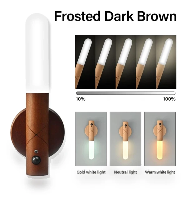 LED Wooden Touch Night Light with Motion Sensor — Night Lights, HIMO Group