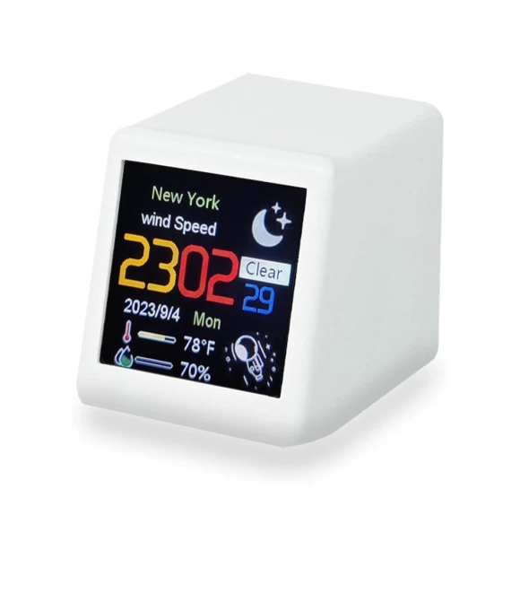 Mini Size Smart WIFI Weather Forecast Station Watch — Hygrometers, Simplistic Living Home
