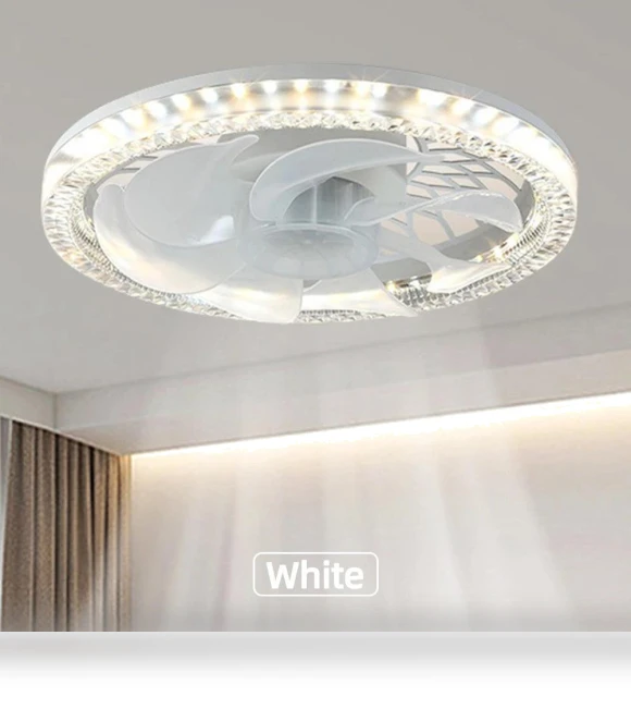 Modern Ceiling Fan with LED Lighting — Ceiling Fan Lighting Solutions, Build My Home