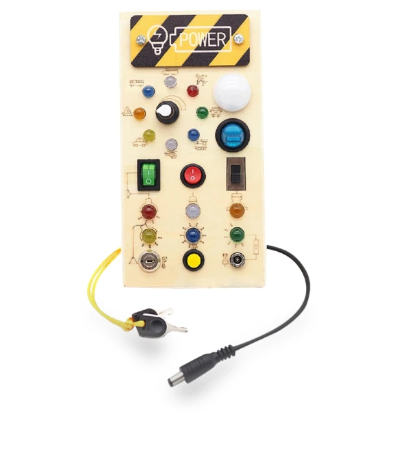 Montessori Busy Board — Infant & Early Childhood Playthings, Happy Home Mall