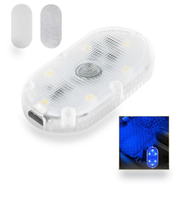 Rechargeable Car Ambient Lights — Courtesy Lamp, Timeless Home