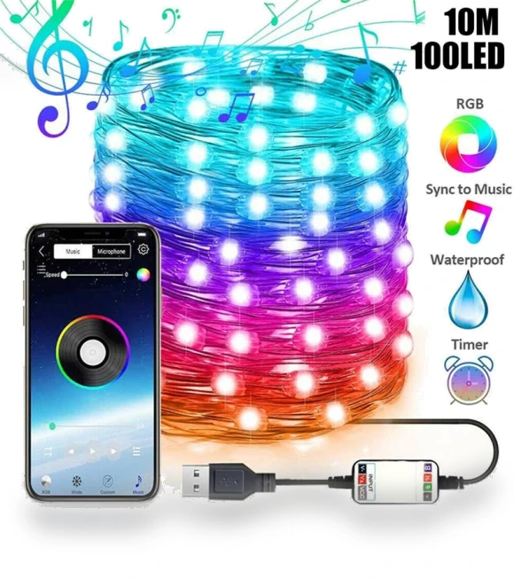 Smart LED Fairy Lights — String Lights, Simplistic Living Home