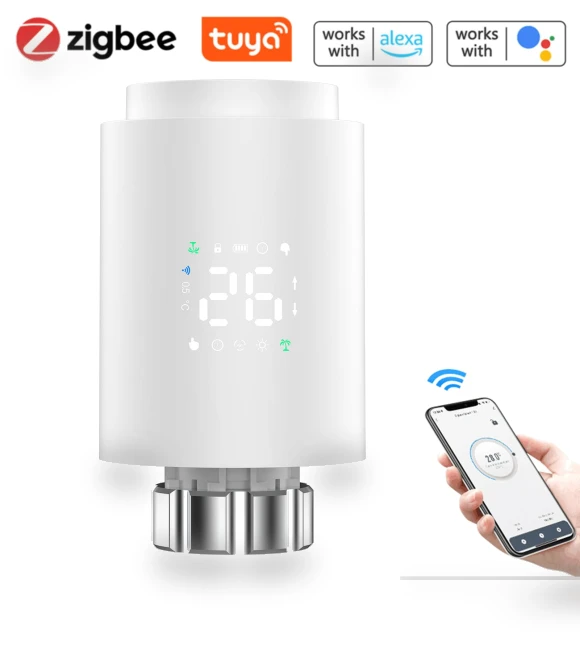 Smart Radiator Thermostatic Valve — Smart Climate Control, Stone Home